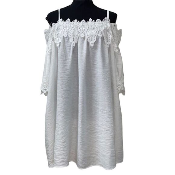 DO+BE White Dress (Size Small) - Picture 1 of 5